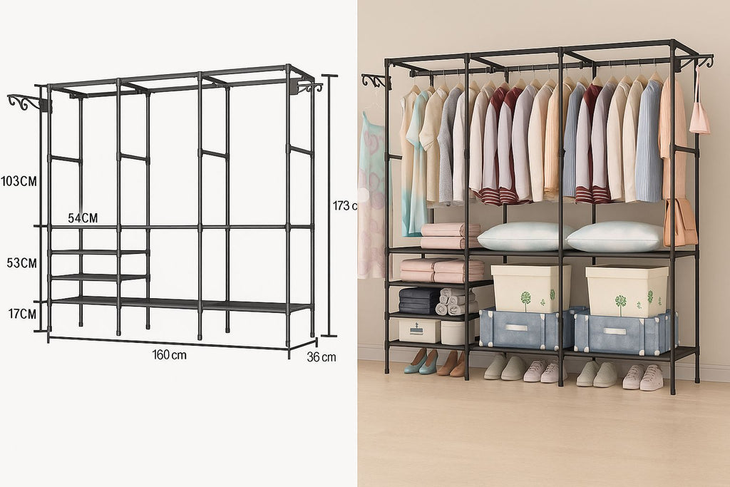 Organizador de Ropa y Zapatos - Multifuncional