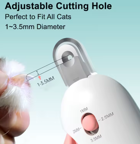 Corta uñas ergonómico con barrera